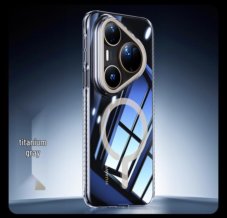 HUAWEI P80PRO Clear Magnetic Phone Case - High-Transparency Protective Cover