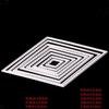 DC-1007 Cutting Dies Handmade Paper Etched Carbon Steel Knife Die DIY Diamond Knife Die
