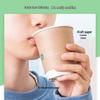 Deli 280ml Double-Layer Kraft Paper Cups