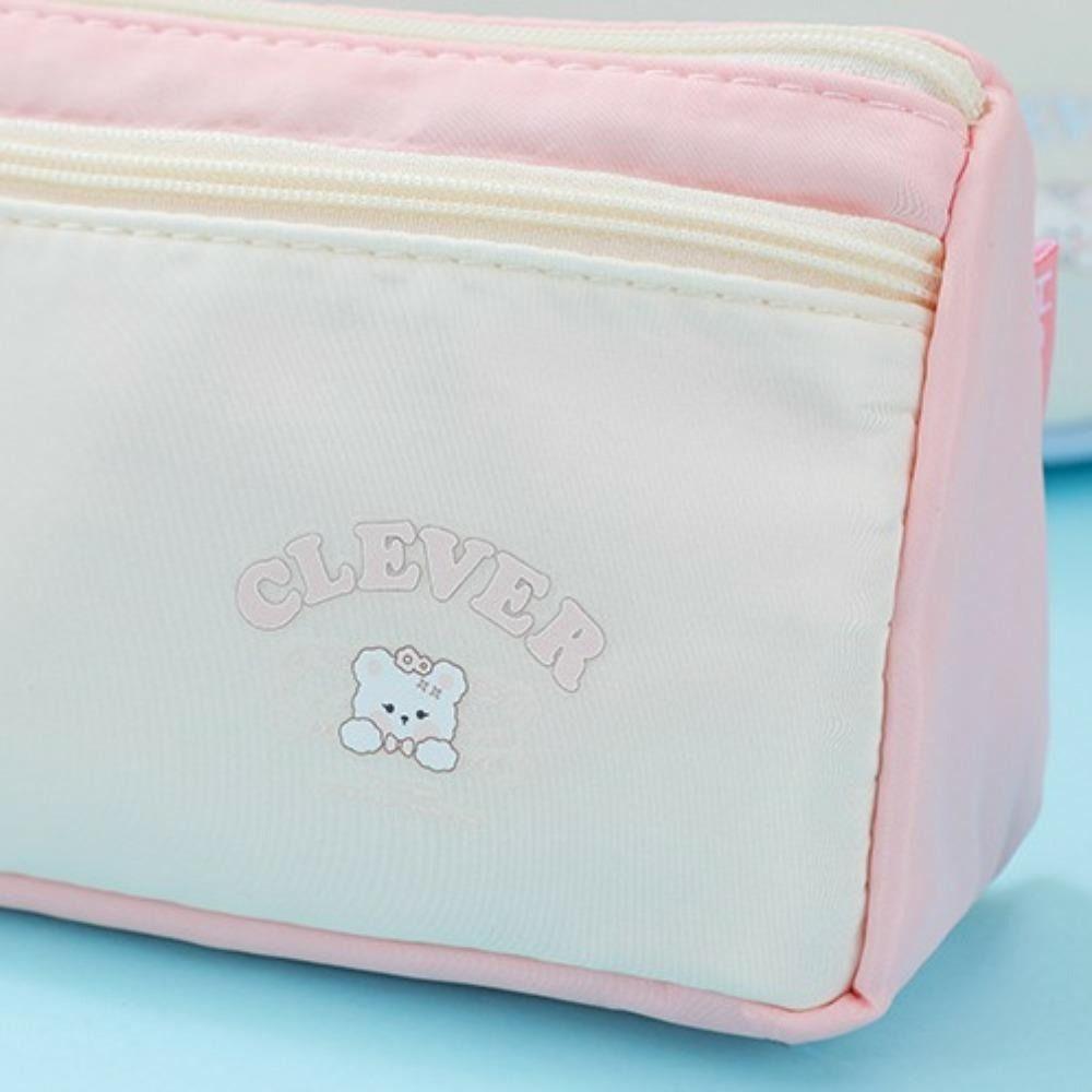 Desktop Storage Korean Pencil Case Large Capacity Ins Pencil Pouch Y2K Stationery Bag  School