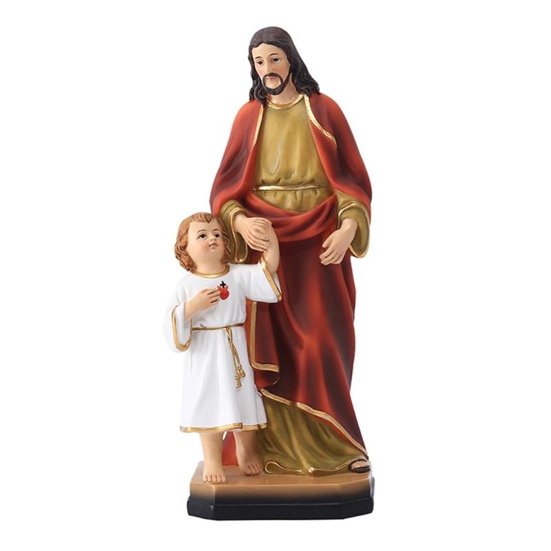 

Resins Father Holding Child Keepsakes for Family themed Decoration 1