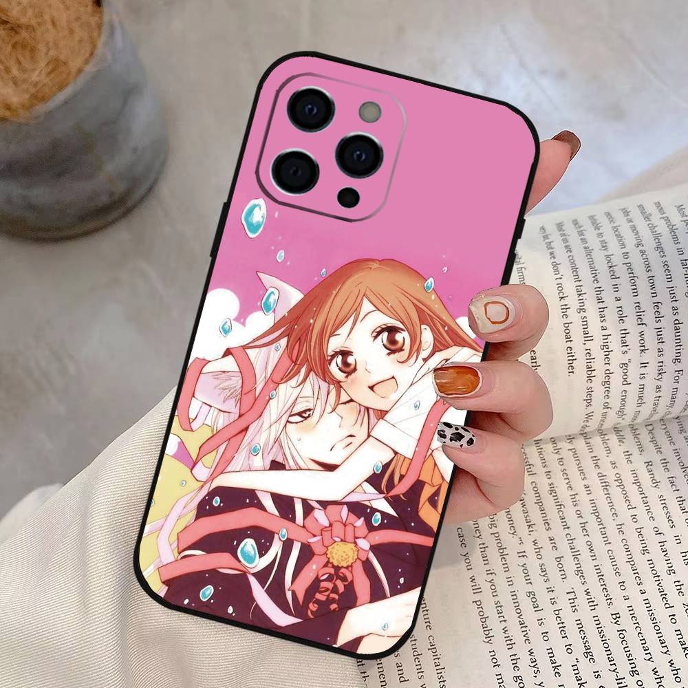 Kamisama Kiss Tomoe x namami Phone Case For iPhone 17, 16,15,14,13,12,11 Plus,Pro Max, Others Soft Black Cover