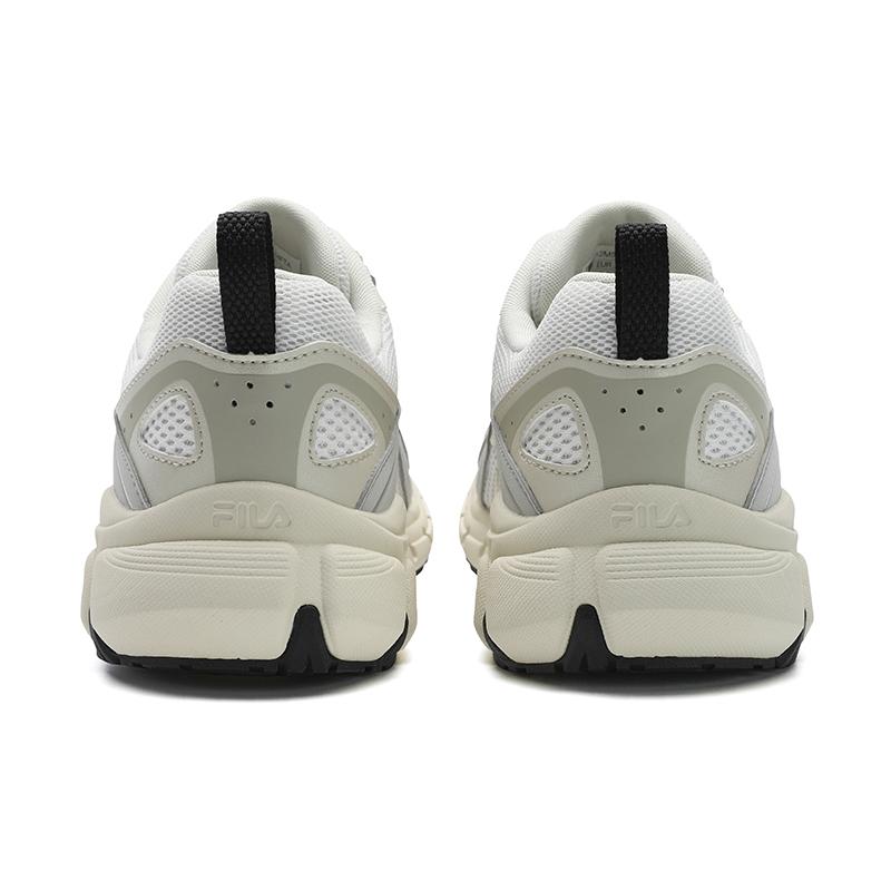 New FILA MATTRUN Lightning Shoe Coverage Support Low Top Casual Shoes Men's White Gray F12M532124FTA