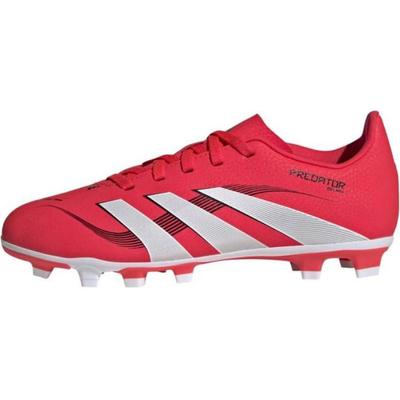 Predator Club FG MG J Comfortable Versatile Durable Low Top Kids Soccer Shoes Kids Sneaker White ID3813