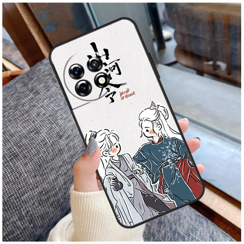 EHRENWORT Shan He Ling Cartoon Hülle Für OnePlus 13R 13T 12R 10R 10T 15 13 12 11 10 9 Pro Nord 5 CE 2 3 4 Lite N20 N30 Hülle