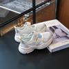 Kids Sneakers Mesh Breathable Girls Sports Shoes Hook&loop Versatile  Brand New Children Casual Shoes Summer Running Trendy