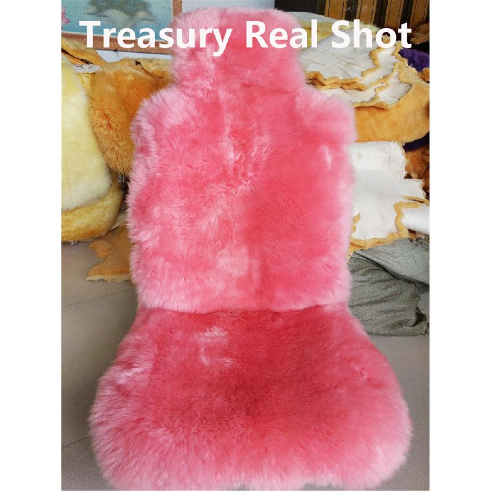 Чехлы на автомобильные сиденья из натуральной овчины, универсальный размер, аксессуары