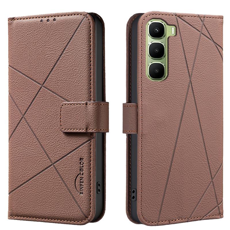 RFID Blocking Wallet Flip Case For Infinix Hot 60 Note 50 40 Pro+ Plus 5G Smart 10 4G Phone Cover Leather Cases Protect Bags