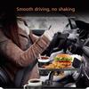 Car Cup Holder Tray with Double Cup Holder Dining Table Food Car Tray Portable Adjustable Beverage Holder