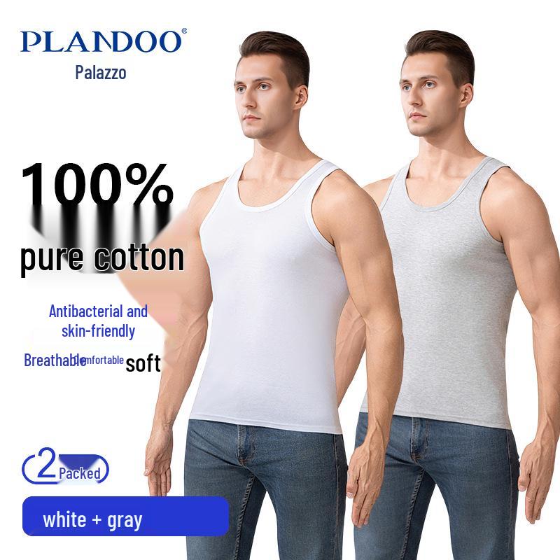Premium Pure Cotton Men's Casual Tank Top