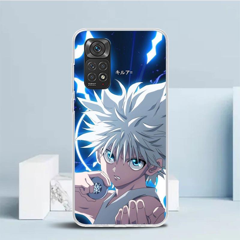 HunterX Killua Handyhülle Für Xiaomi Redmi Note 15 14 14S 13 12S 12 Pro Plus 11S 11 11T 11E 10S 10 + Weiche TPU-Rückseite Redmi N