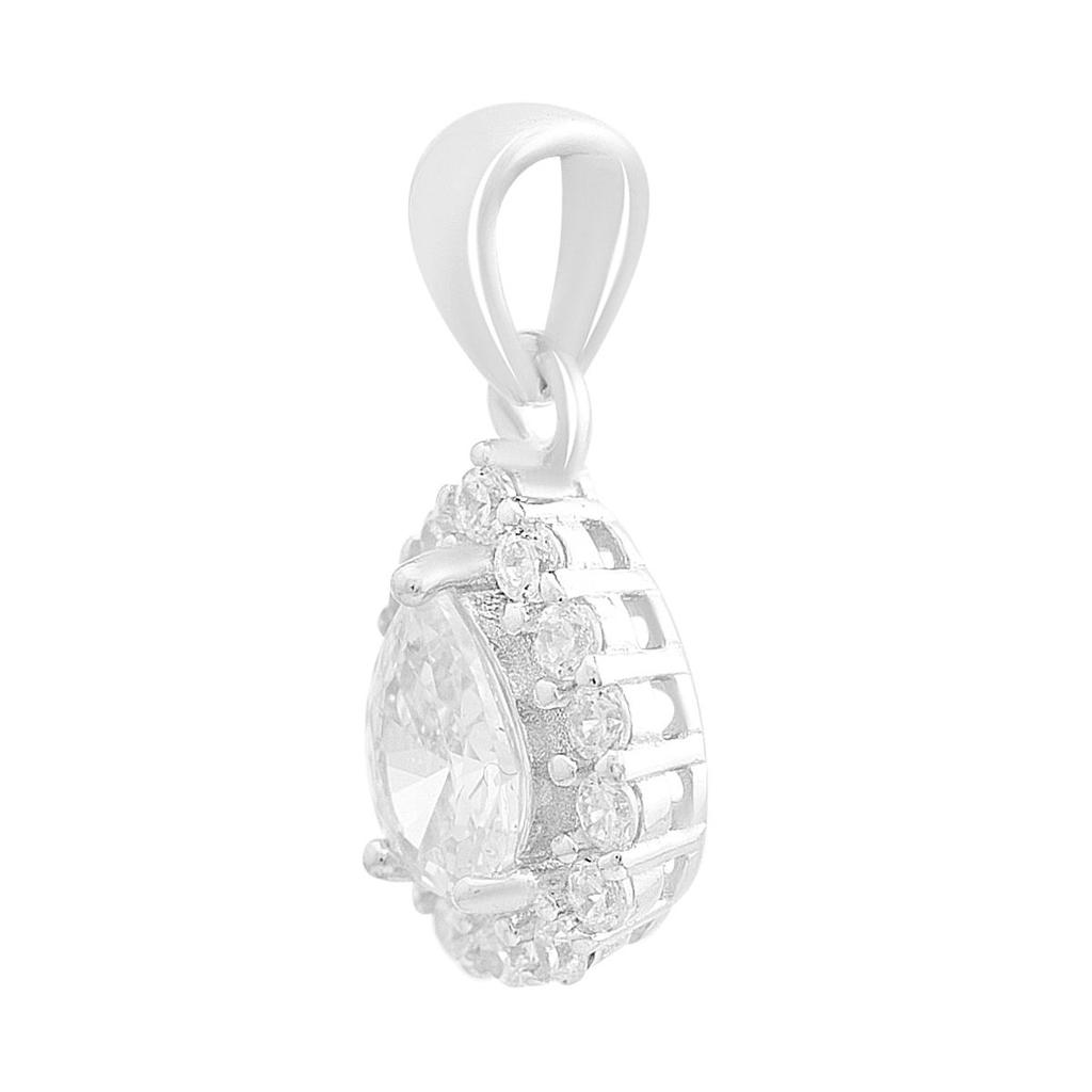 Серебряная подвеска с фианитами (2207498)