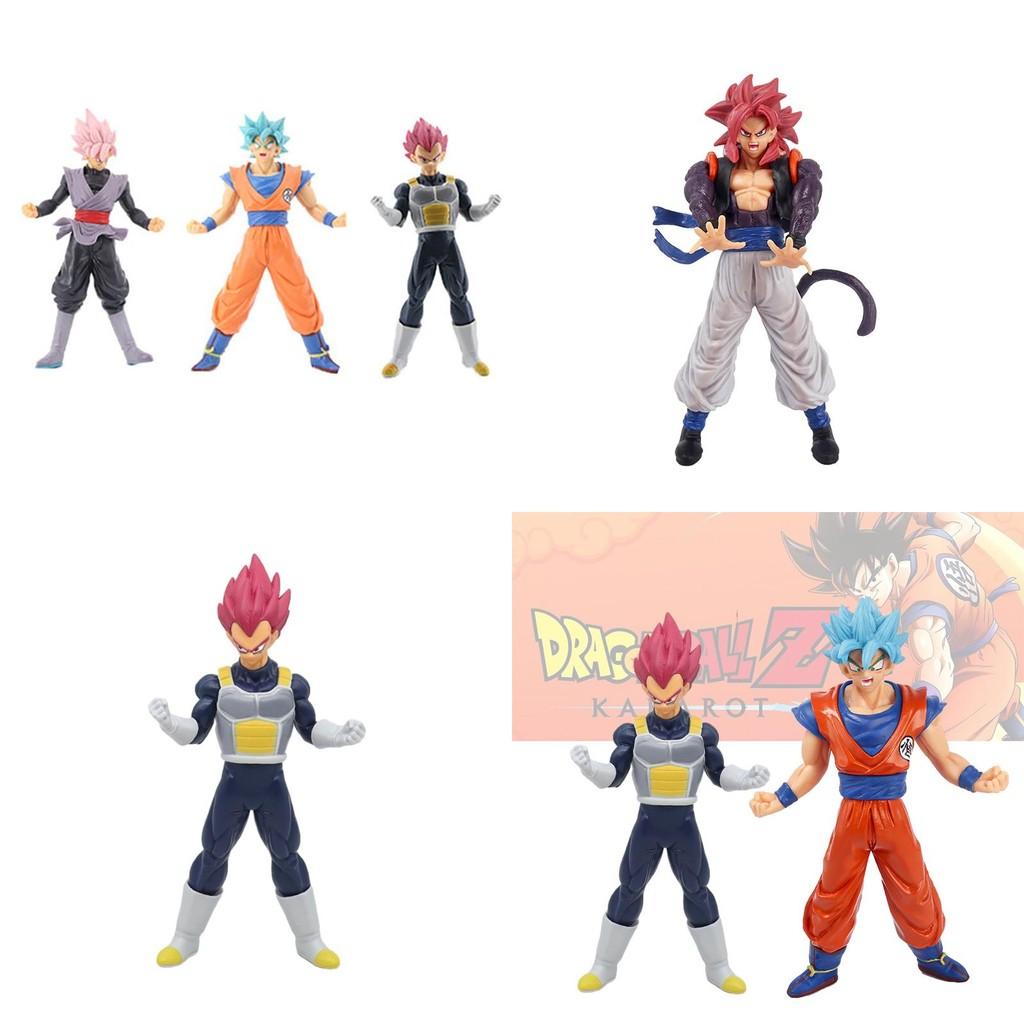 Dragon Ball Handheld Figures 18cm Pvc Material Cartoon Anime Style
