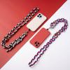 Custom Braided Universal Crossbody Lanyard Keychain Women's Mobile Phone Strap Charm Mobile Phone Wrist Straps
