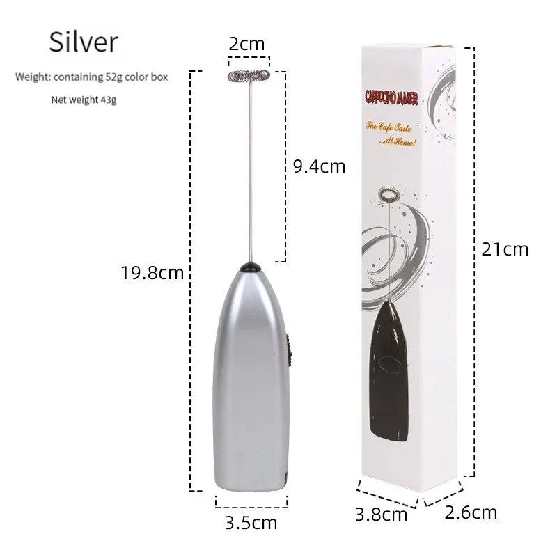 Mini Frusta Elettrica Mixer Manuale Domestico Sbattitore per Latte Strumenti da Forno Articoli da Cucina Frusta per Panna Montare le Uova con la Panna