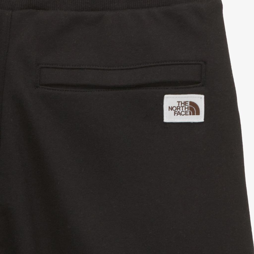 THE NORTH FACE Knitted Sweatpants Men's Black Moderate Straight Fit Pants NP6KP06J