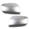 1Pair Silver Side Car Rearview Mirror Cap Cover For Honda For Jazz 2009-2013 76201-TF0-E11,76251-TF0-E11