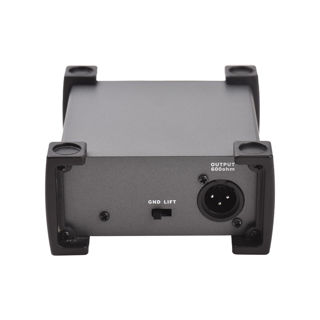 1 Channels Passive DI-Box Unit Hum Eliminator 1/4"" Instrument Direct Box To XLR Professional