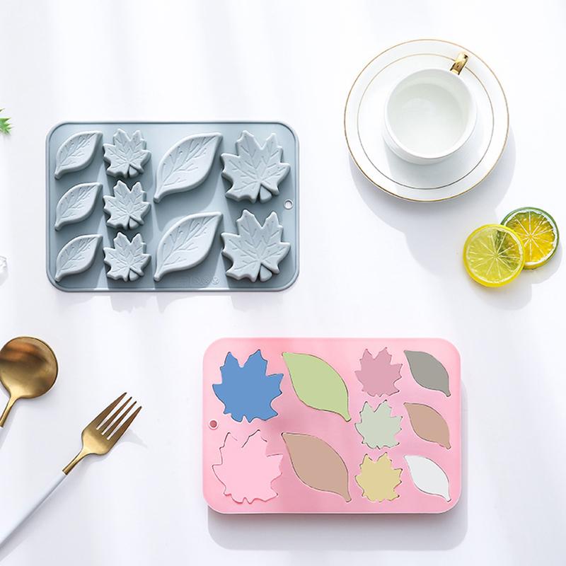 List Silikonová forma Podzimní Silikonová forma Sklizňová Forma na dort Podzimní Javorový list 2 Různé tvary Den díkůvzdání Podzimní Téma Forma