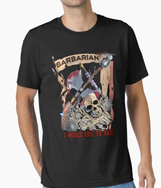 Barbarian - I would like to rage T-Shirt M