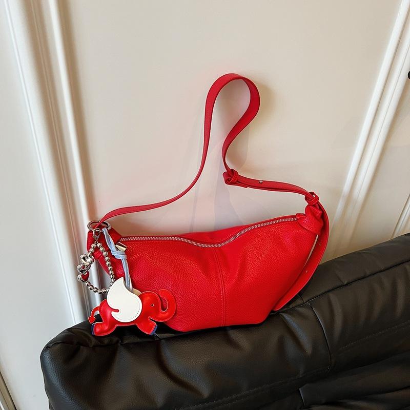 Bag Women's New Lightweight Solid Color Shoulder Messenger Bag