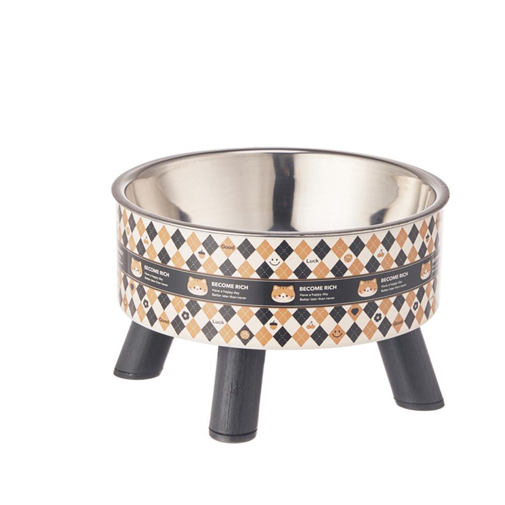 

Cute Pet Food Bowl - Non-Slip & Anti-Tip Design, Detachable Feeding Dish for Cats & Dogs, Safe Durable