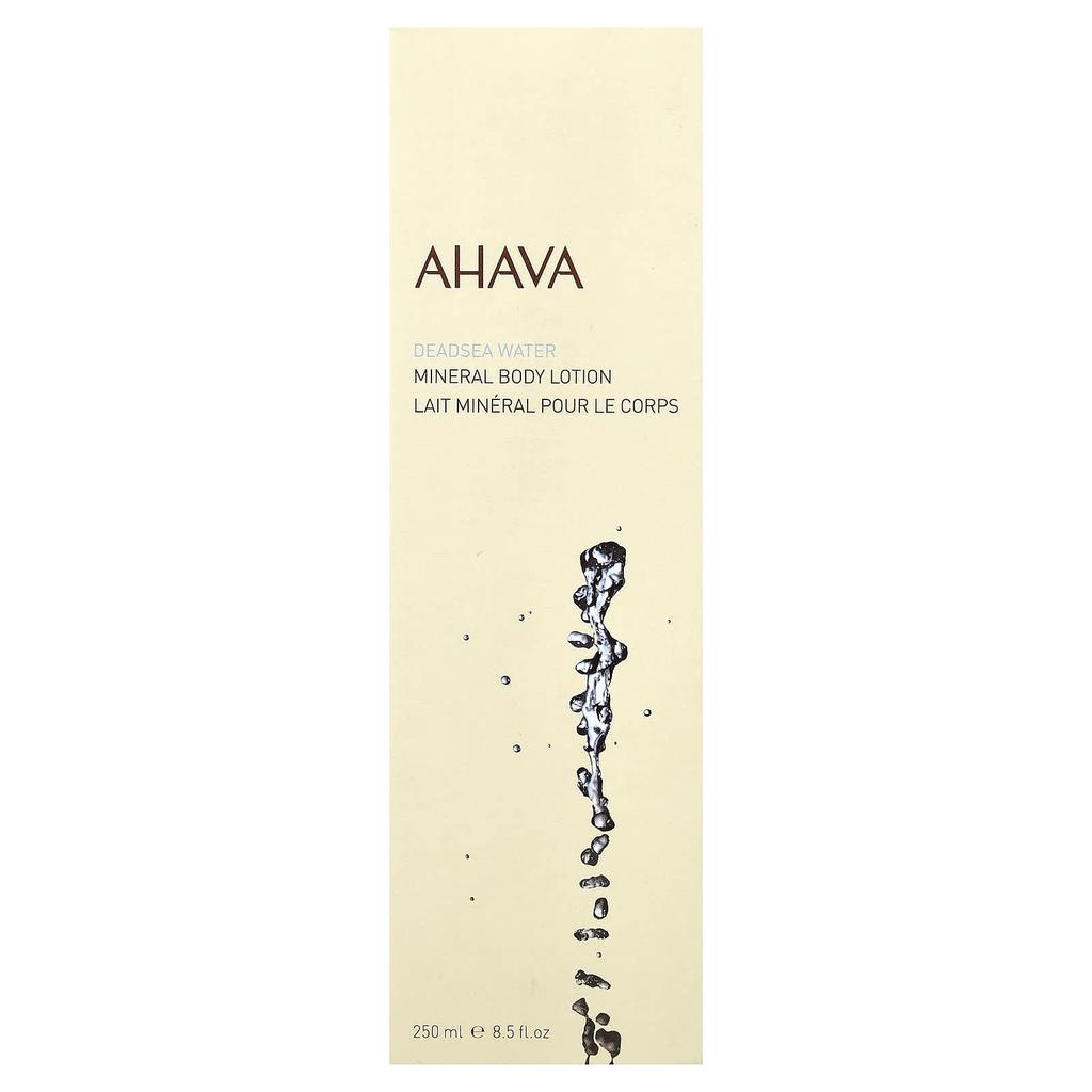 AHAVA Nordamerika, Totes Meer Wasser, Mineral Körperlotion, 250ml (8,5 fl oz)