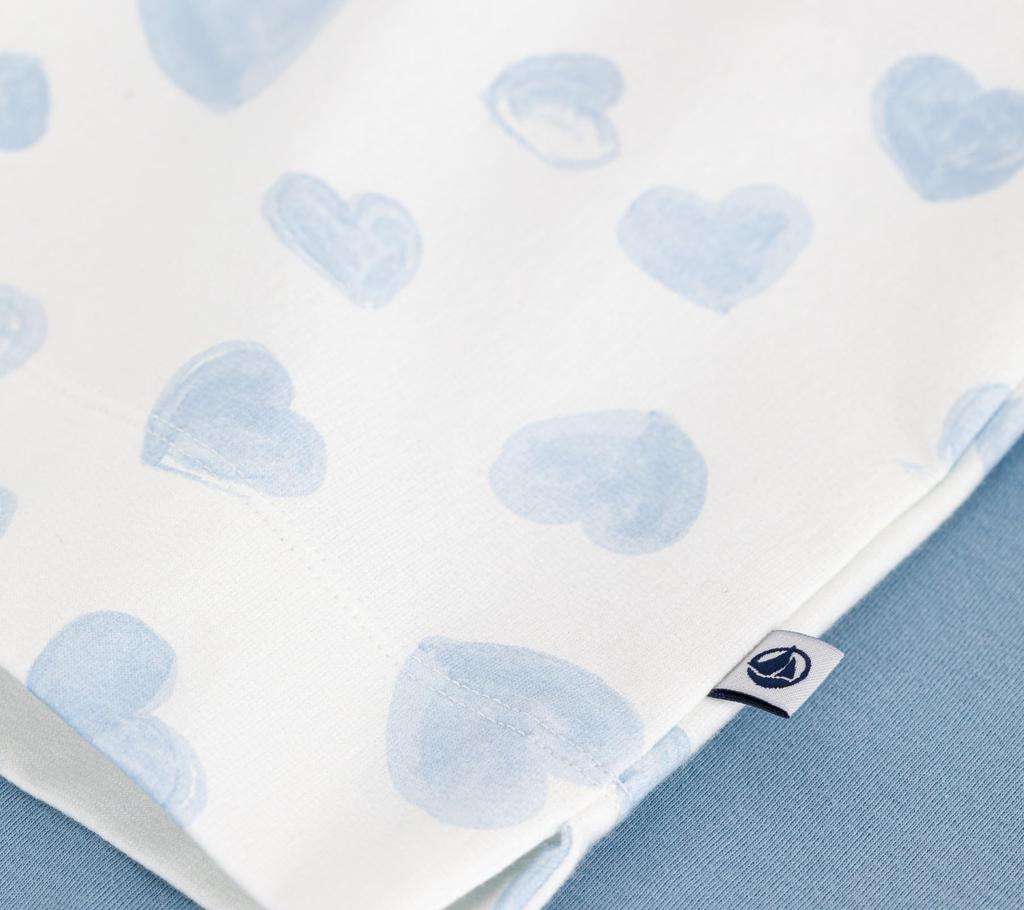 Petit Bateau Pajamas A0EAK Light XXS Blue/Multicolor