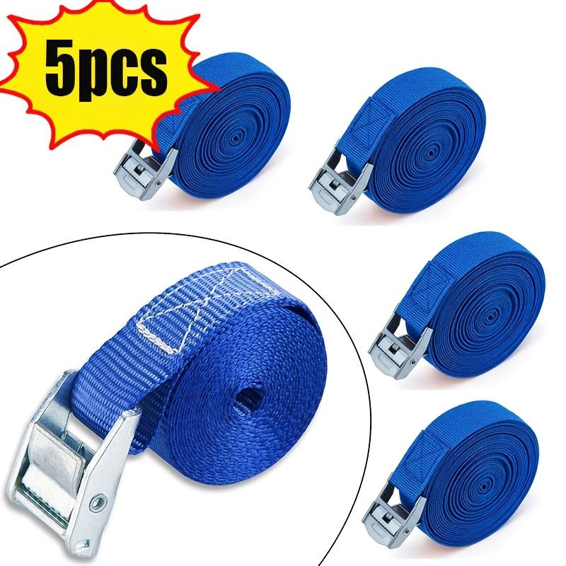 Five-piece Heavy-duty Anti-slip Straps Equipped with a Buckle System Adjustable Straps Are Suitable for Kayaks, Cargo Trucks, Motorcycles, and Canoes