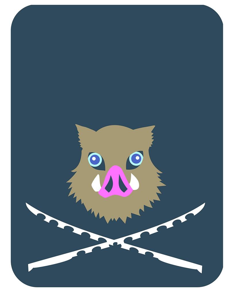 Inosuke Hashibira Soft Mouse Pad L