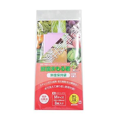 Greenfield Freshness M Size Food Storage Bag Mamoru-kun (8 Pieces)