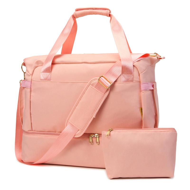 New fitness duffel bag, breathable, waterproof and durable, dry and wet separation, large-capacity sports multi-functional maternity bag