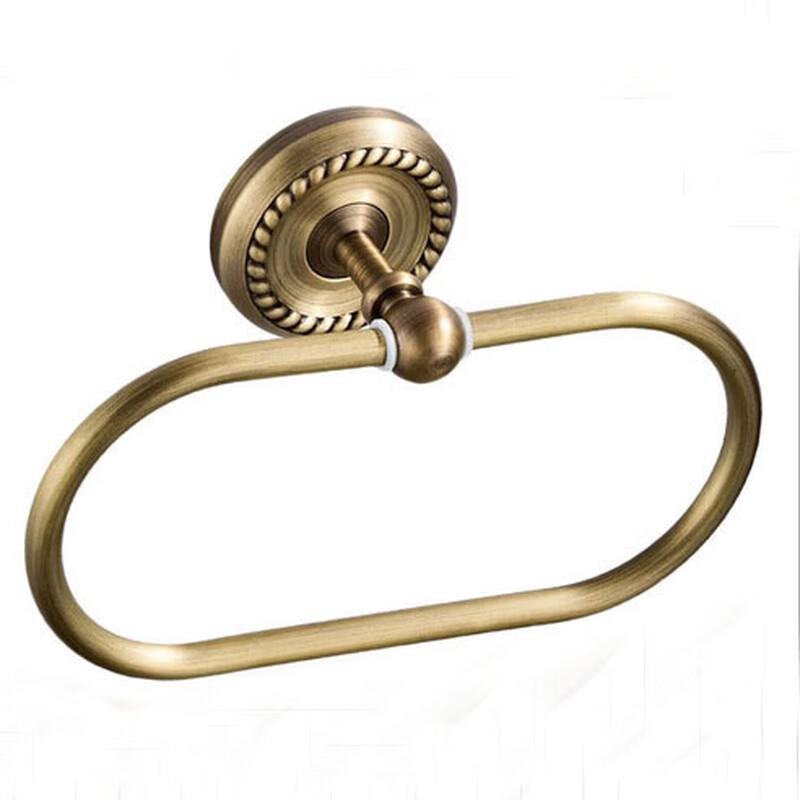Yipan Antique European Style Twisted Towel Ring