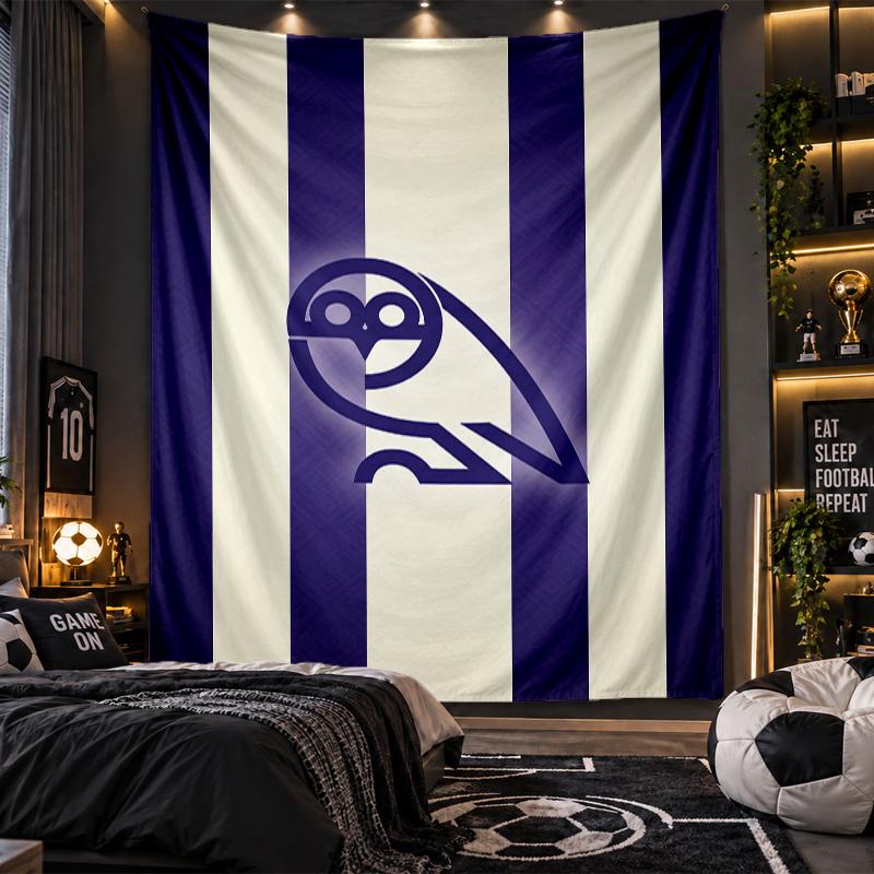 Wandbehang Wandteppich Sheffield Wednesday Drucktuch für Wohnzimmer Schlafzimmer Heimdekoration