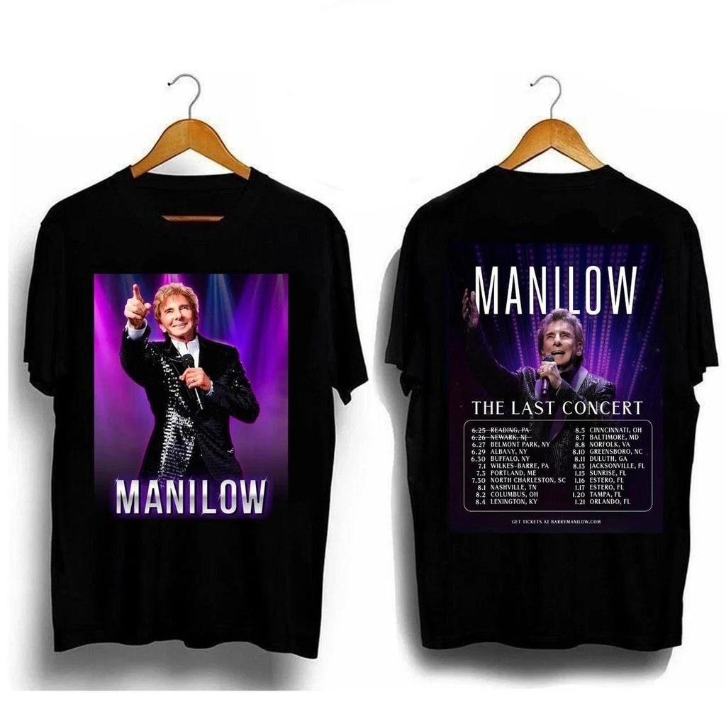 Barry Manilow The Last Concert Tour 2026 T-Shirt
