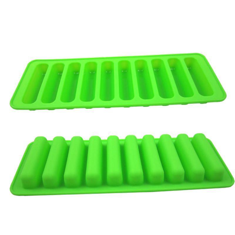 Ekologická silikonová miska na led s dutinou, mini kostky ledu, malá čtvercová forma, výrobník ledu, nový