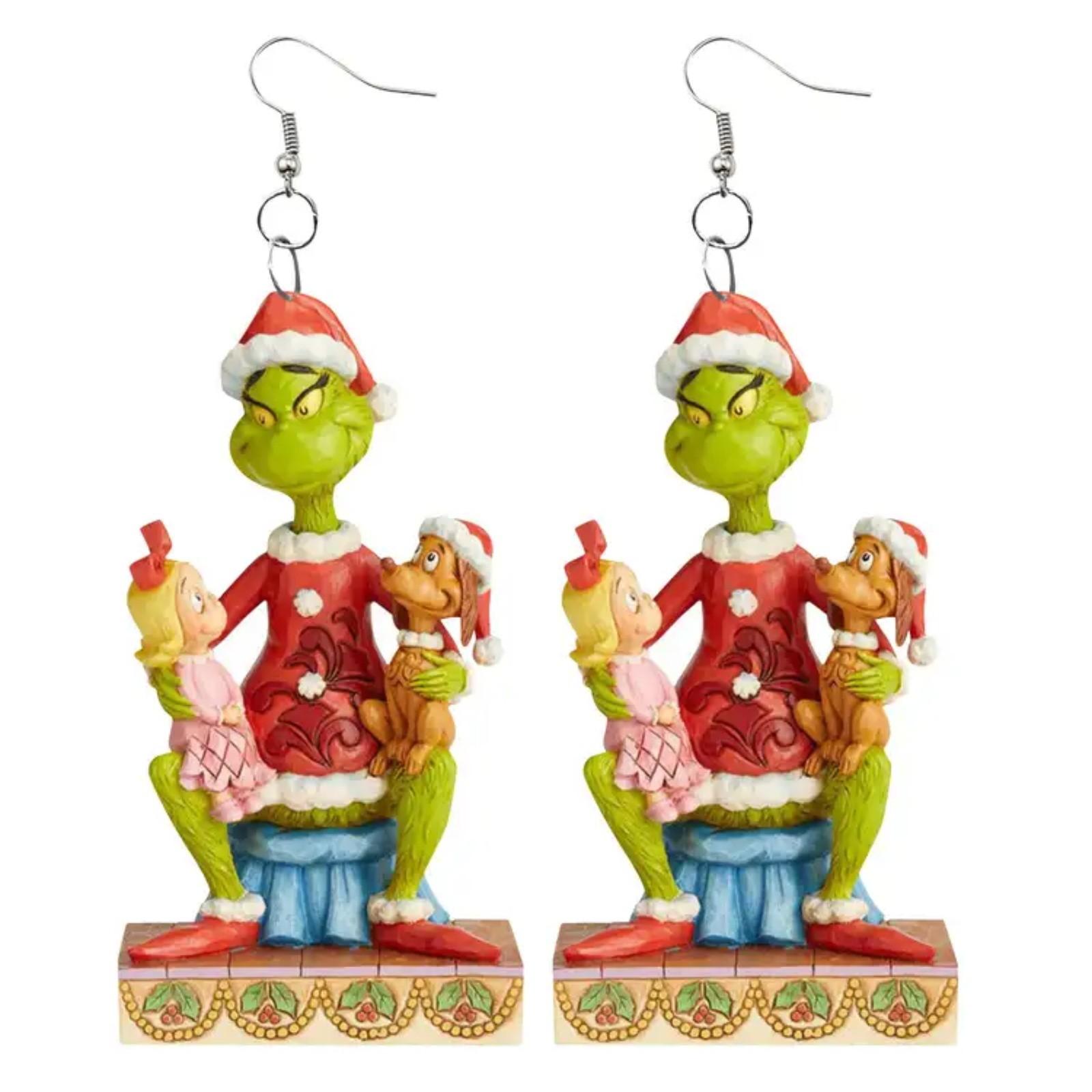 

1 пара милых мультяшных сережек в подарок для женщин и девочек на день рождения/День святого Валентина/Юбилей One Size