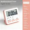 Digital Display Cooking Alarm Clock Kitchen Timer Sleep Stopwatch Clock House Countdown Kids Student Learning Time Manager