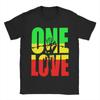 Unisexs Bob Marley One Love T Shirts  Cotton Clothes Vintage Short Sleeve Round Collar Tees Birthday Present TShirts