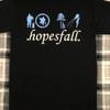SALE NEUES Hopesfall Band Schwarzes T-Shirt unisex Alle Größen S bis 45XL Unisex T-Shirt