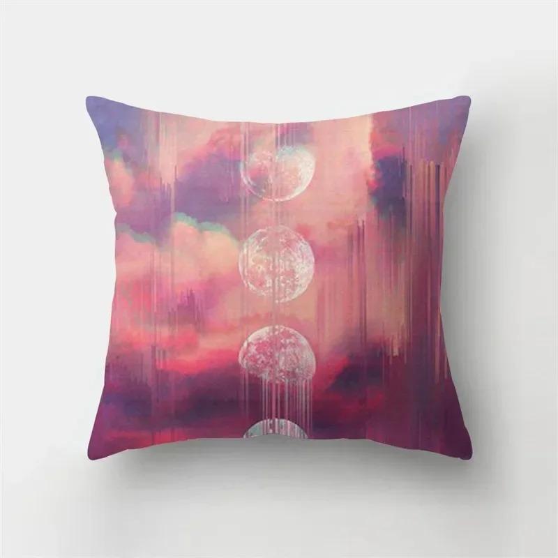 Pink Cloud Cushion Cover Luxury Home Decor Pillow Cover Car Living Room Sofa Cushion Cover