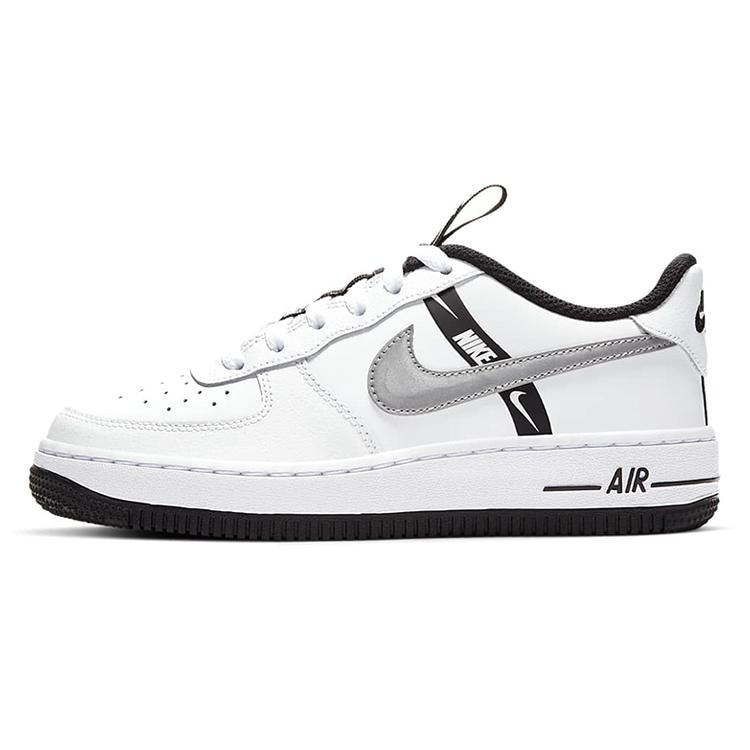 Nové Nike Air Force 1 Low LV8 KSA Bílá Reflexní stříbrná GS CT4683-100