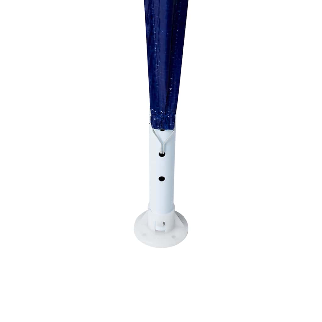 Party Tent Blue 400 X 400 X 266 Cm Polyethylene and Steel