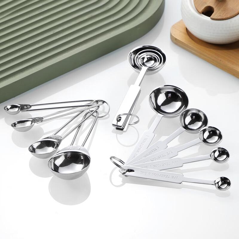 MDNG Stainless Steel 5-Piece Measuring Spoon Set