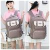 2025 New Children School Bags for Girls and Boys Fashion Macaron Spine Protection Book Bag Grades 3-6 Pupil Students Burden Reducing Teenager Backpack