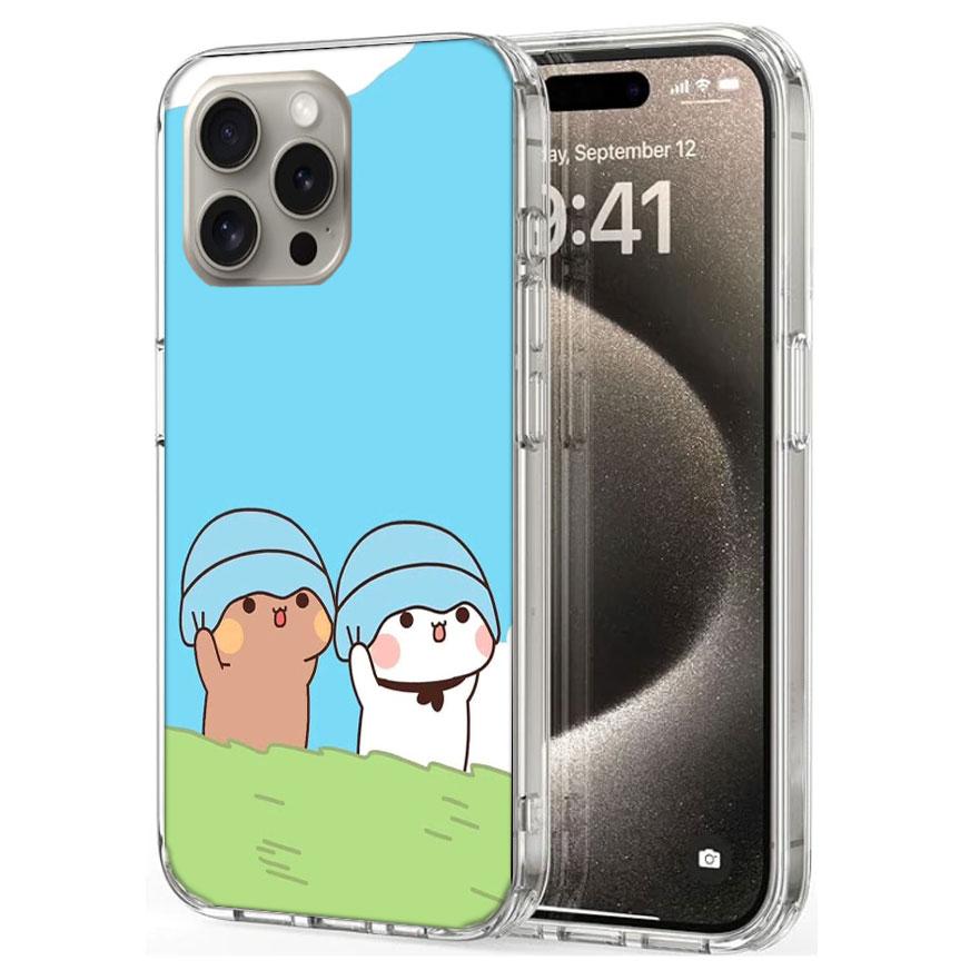 Cute BuBu DuDu Cases Phone Case For Iphone 17E 16E 17 Air 16 Pro Max 15 Pro 14 Plus 11 13 12 Mini Cover Cases Compatible with Su