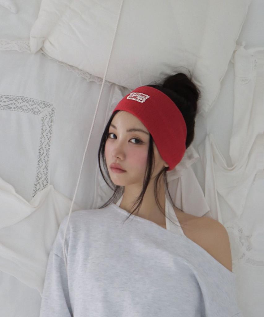 Saintvine Punching Lace Hairband [Red]