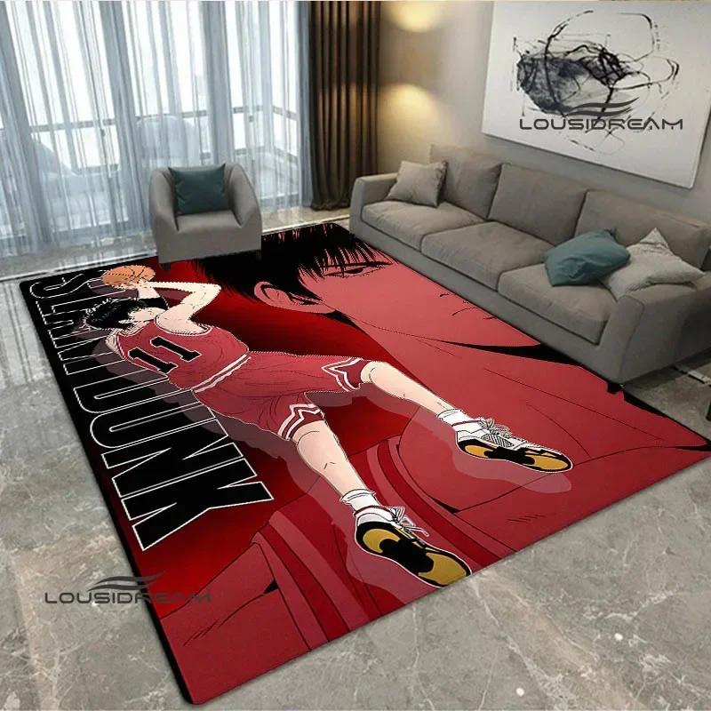 3D Cartoon Slam Dunk printed carpet Non-slip carpet outdoor carpets area rug Home bedroom decor rug for bedroom birthday gift