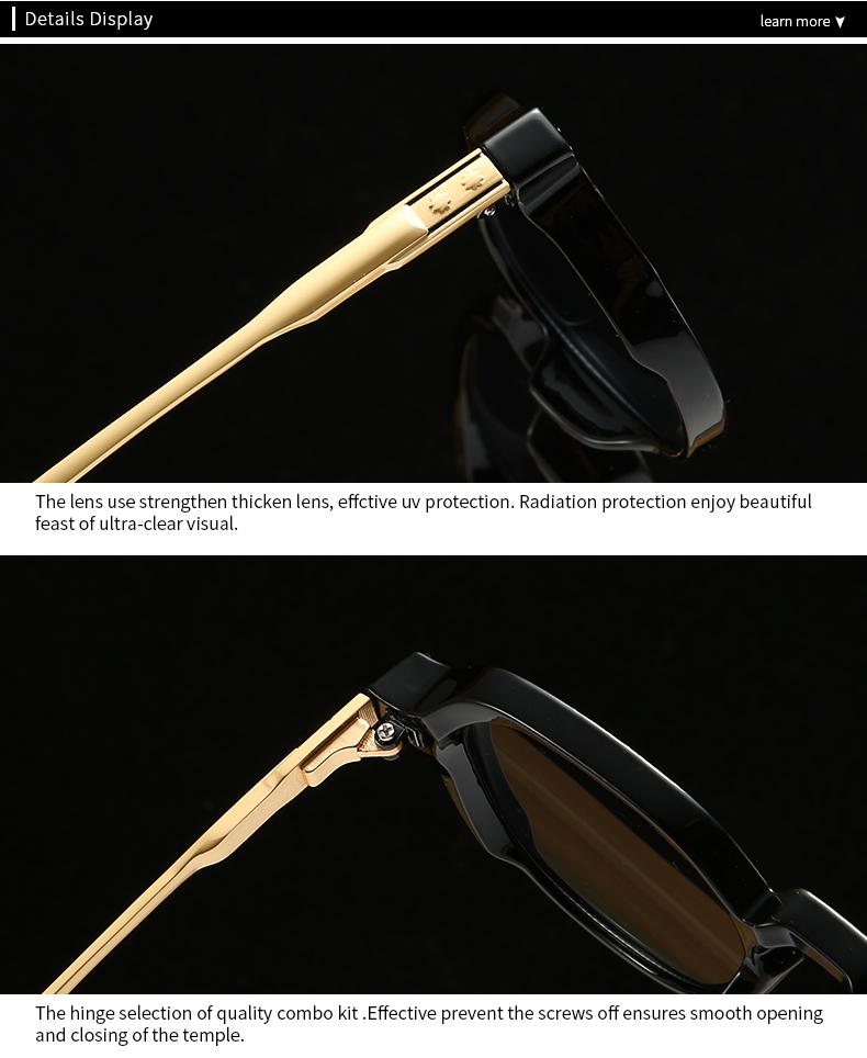 6068Cross-Border European and American Narrow Frame Export Sunglasses Trendyy Street Photography Modern Charm Retro Sunglasses