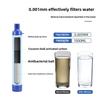 Outdoor Camping Emergency Water Filter, Outdoor Life Emergency Filtration, Direct Drinking Individual Water Purifier